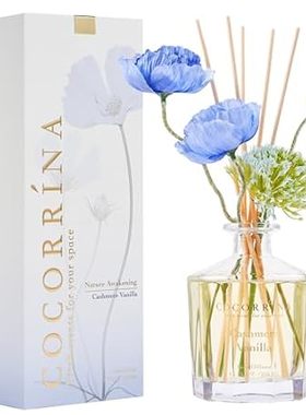 COCORRíNA Reed Diffuser - Cashmere Vanilla Flower Reed Di