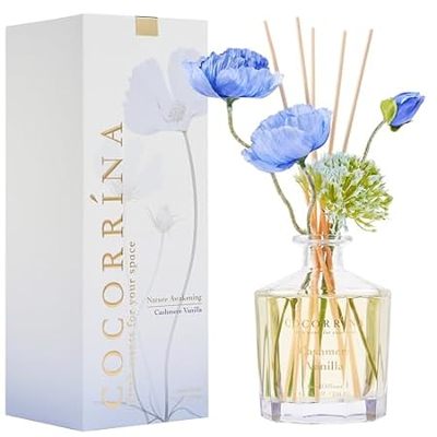 COCORRíNA Reed Diffuser - Cashmere Vanilla Flower Reed Di