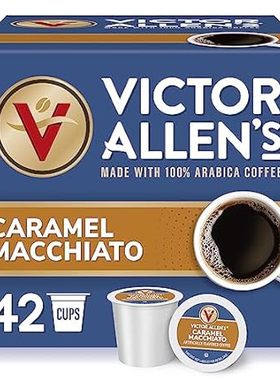Victor Allen's Coffee Caramel Macchiato Flavored， Medium