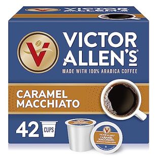 Victor Allen's Coffee Caramel Macchiato Flavored， Medium