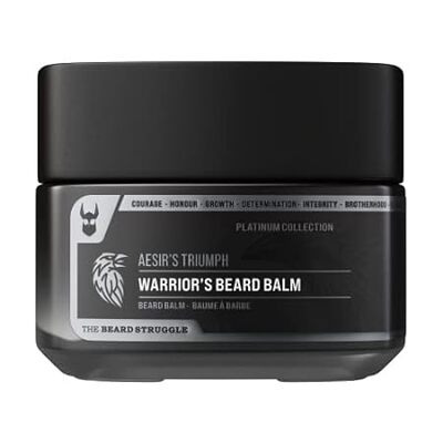The Beard Struggle Warrior’s Beard Balm - Platinum Collec