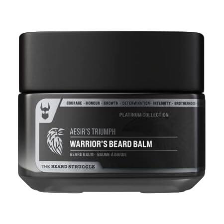 The Beard Struggle Warrior’s Beard Balm - Platinum Collec