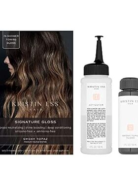Kristin Ess Signature Hair Gloss - Smoky Topaz: Medium Ne