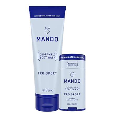 Mando Smooth Solid Stick (2.6 Ounce) + Acidified Body Was