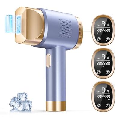 LUBEX Sapphire Ice-Cooling Laser Hair Removal for Women a