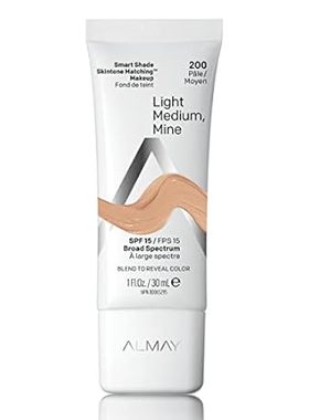 Almay Skintone Matching Foundation， Smart Shade Face Make