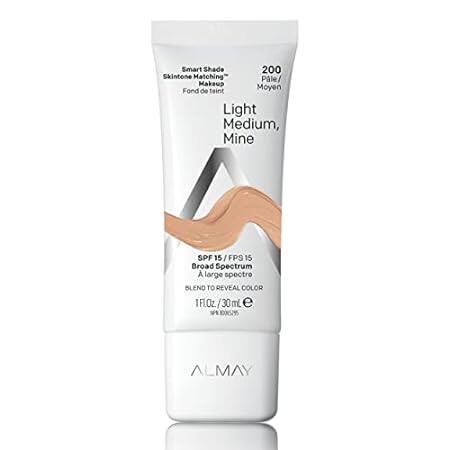Almay Skintone Matching Foundation， Smart Shade Face Make