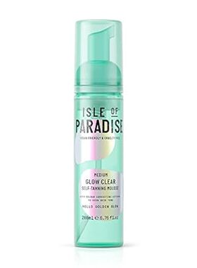 Isle of Paradise Glow Clear Self Tanning Mousse - Color C