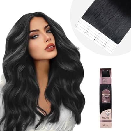 YGP Tape in Hair Extensions Human Hair 18 Inch 50g 20 pcs