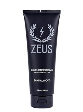 ZEUS 8oz Beard Conditioner， Sulfate-Free Beard Softener，