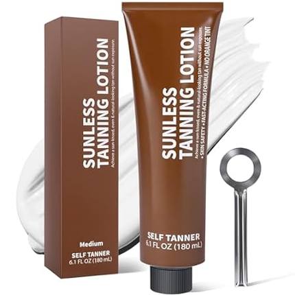 Self Tanner – Long Lasting Sunless Tanning Lotion， Natura