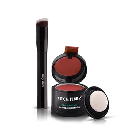 THICK FIBER Root Touch Up Powder， Root Cover Up Hairline