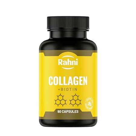 Collagen + Biotin 1000 mcg | Supplement for Hair， Nails a