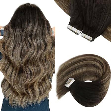 Sunny Hair Tape in Hair Extensions Human Hair Ombre Tape
