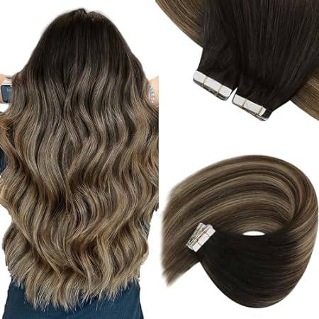 Sunny Hair Tape in Hair Extensions Human Hair Ombre Tape