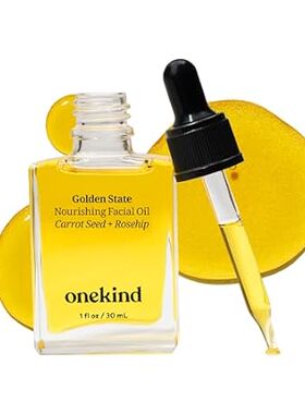 Onekind Golden State All-Natural Nourishing Facial Oil， N