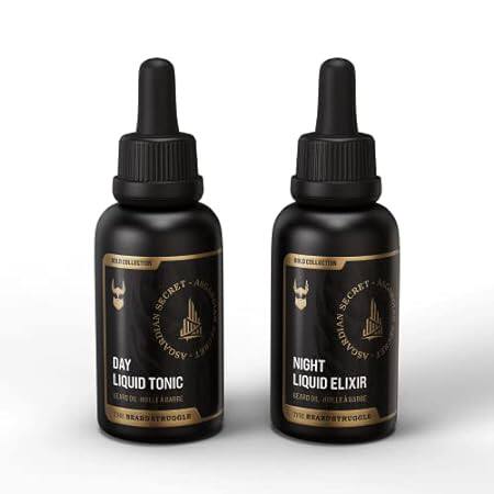 The Beard Struggle Tonic + Elixir Beard Oil Bundle - Gold