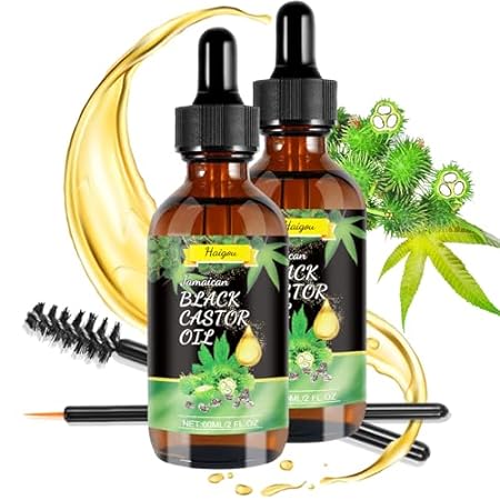 Jamaican Black Castor Oil， Organic Body Massage Castor Oi