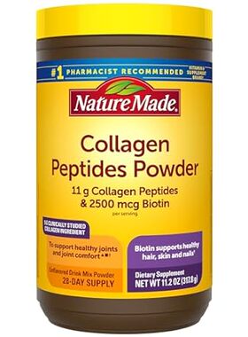 Nature Made Collagen Peptides Powder Type 1 and 3， Joint