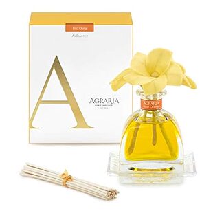 AGRARIA AirEssence Flower and Reed Diffuser Set, Hand Cra