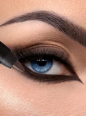 K7L Brown Eyeliner - Waterproof， Smudge-Proof， Precise Co