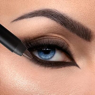 K7L Brown Eyeliner - Waterproof， Smudge-Proof， Precise Co