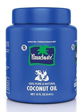 Parachute 100% Pure and Natural Unrefined Coconut Oil | N