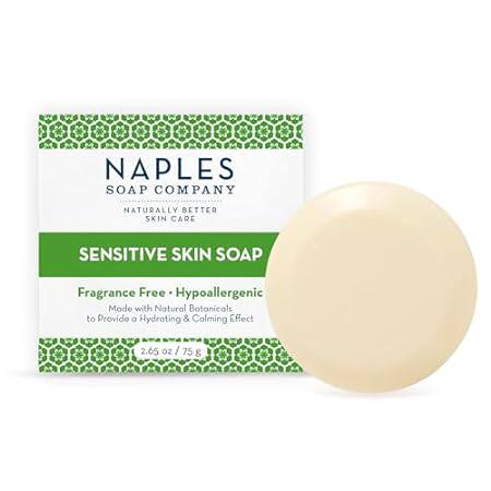Naples Soap Company Sensitive Skin Soap Bar – Helps Sooth