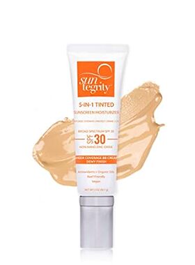 Suntegrity Tinted 5 in 1 Mineral Sunscreen for Face (SPF