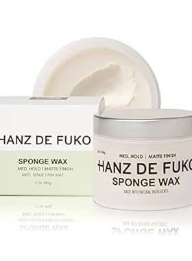 Hanz de Fuko Sponge-Wax – Premium Men’s Hair Styling Wax
