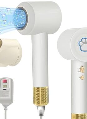 Hair Dryer - Quiet High Speed Portable 200 Million Negati