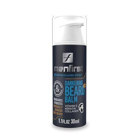 MENFIRST - Gray Darkening Beard Balm - Leave-in Condition