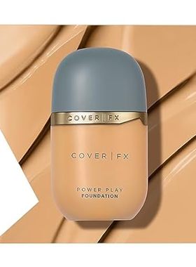 COVER FX Power Play Foundation - Shade M4 - Buildable Ful