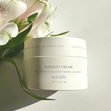 moi:fully RADIANT CREAM 1.76oz K Beauty， PREMIUM， Korean