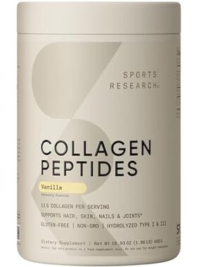 Sports Research Collagen Peptides - Hydrolyzed Type 1 &am