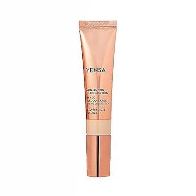YENSA BC Foundation - Full Coverage， Skin Superfood， Hydr