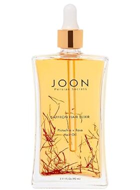 Joon Saffron Hair Elixir Pistachio + Rose Hair Oil， 3.11