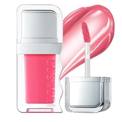 COSNORI Flow Wave Lip Tint - Vegan Glassy Lip Gloss， Ligh