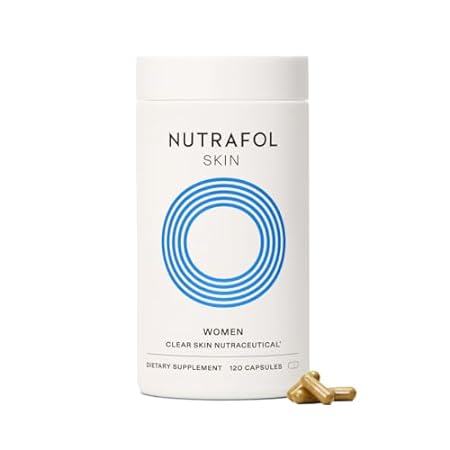 Nutrafol Clear Skin Acne Supplement for Women， Clinically