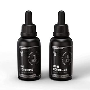 The Beard Struggle Tonic + Elixir Beard Oil Bundle - Silv
