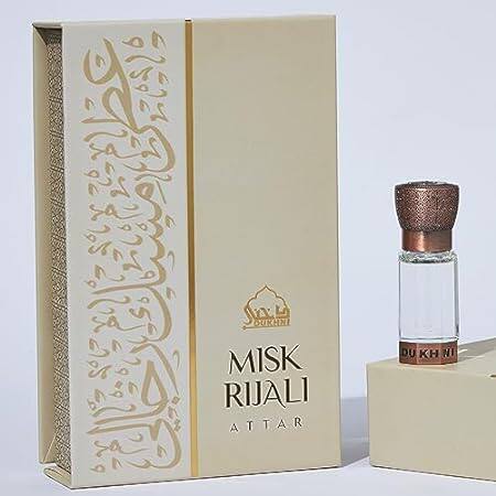 Dukhni Misk Rijali Attar | Soft Silky White Musk | Authen