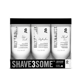 Billy Jealousy Shave3some Travel-Size Trio Shaving Kit fo