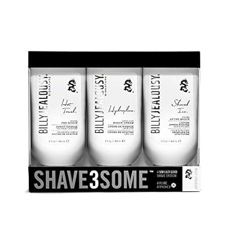 Billy Jealousy Shave3some Travel-Size Trio Shaving Kit fo