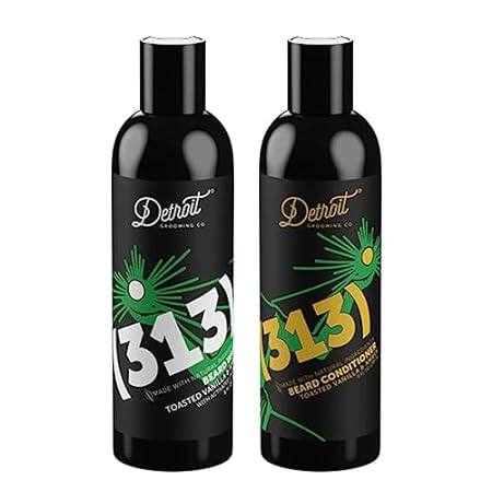 Detroit Grooming Co. Beard Wash and Beard Conditioner - M