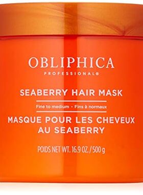 Obliphica Seaberry Hair Mask - Deep Conditioning Hydratin