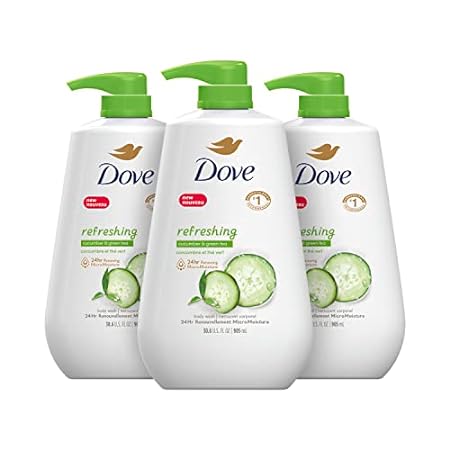 Dove Body Wash with Pump Refreshing Cucumber and Green Te