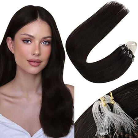 Sunny Hair Micro Loop Hair Extensions Dark Brown Micro Ha