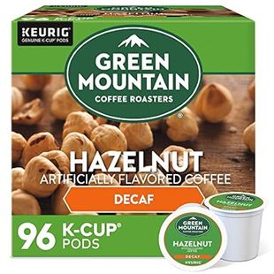 Green Mountain Coffee Roasters Hazelnut Decaf Coffee， Keu