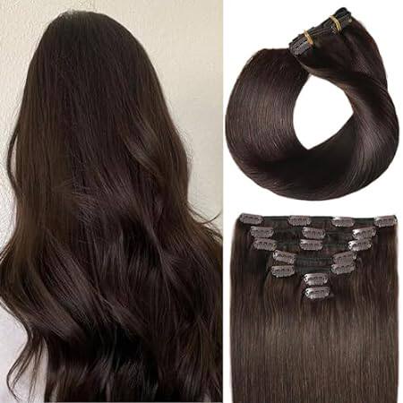 ORIGEN Clip in Hair Extensions Real Human Hair Clips ins
