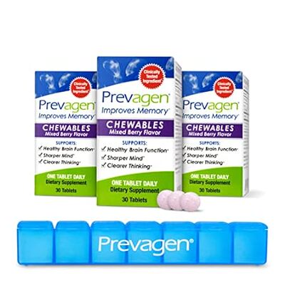 Prevagen Improves Memory - Regular Strength 10mg， 30 Chew